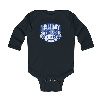 Long Sleeve Baby Bodysuit \ Brilliant Tigers Cheer \ BTC1