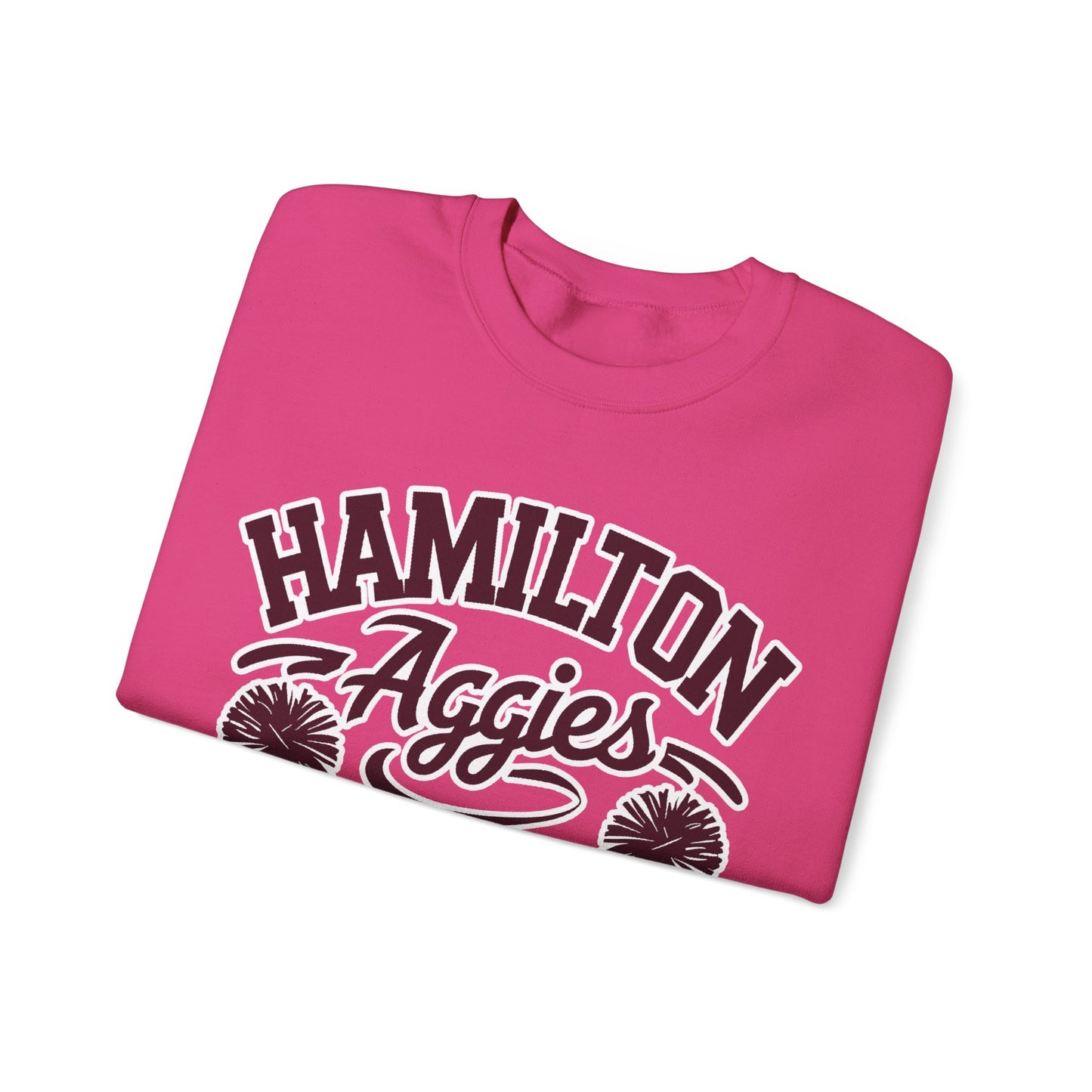Adult Crewneck Sweatshirt \ Hamilton Aggies Cheer \ HAC2