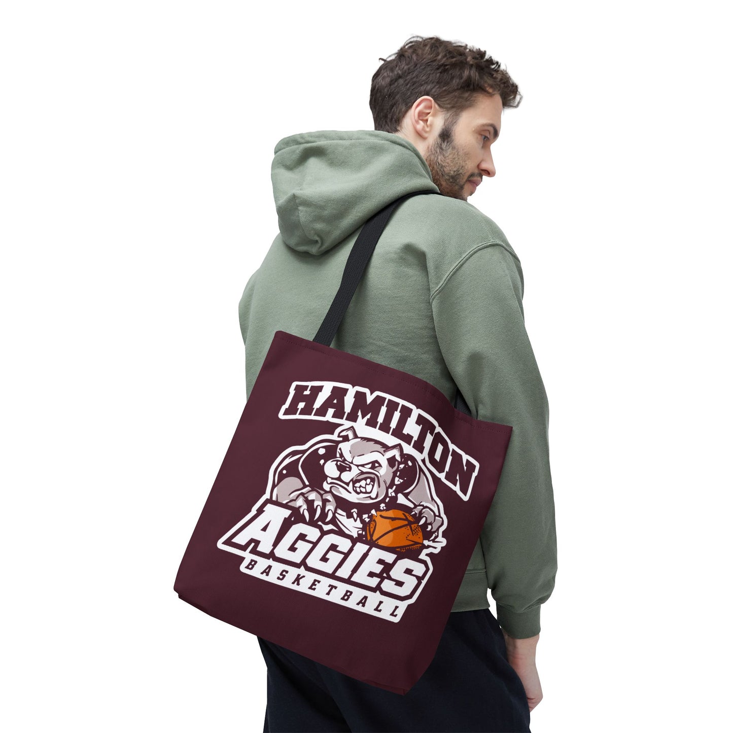 Tote Bag \ Hamilton Aggies Basketball \ HABB1