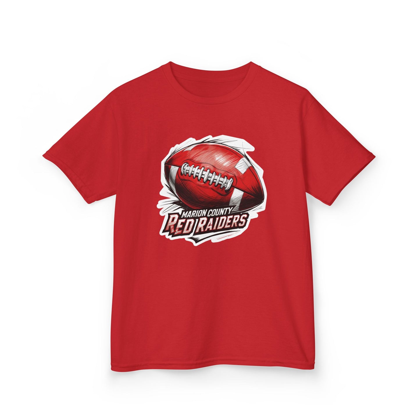 Youth Tee \ Marion County Red Raiders Football \ MCF1