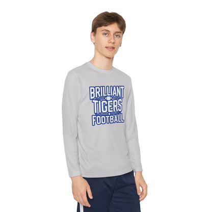 Youth Long Sleeve Tee \ Brilliant Tigers Football \ BTF1
