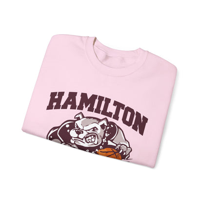 Adult Crewneck Sweatshirt \ Hamilton Aggies Basketball \ HABB1