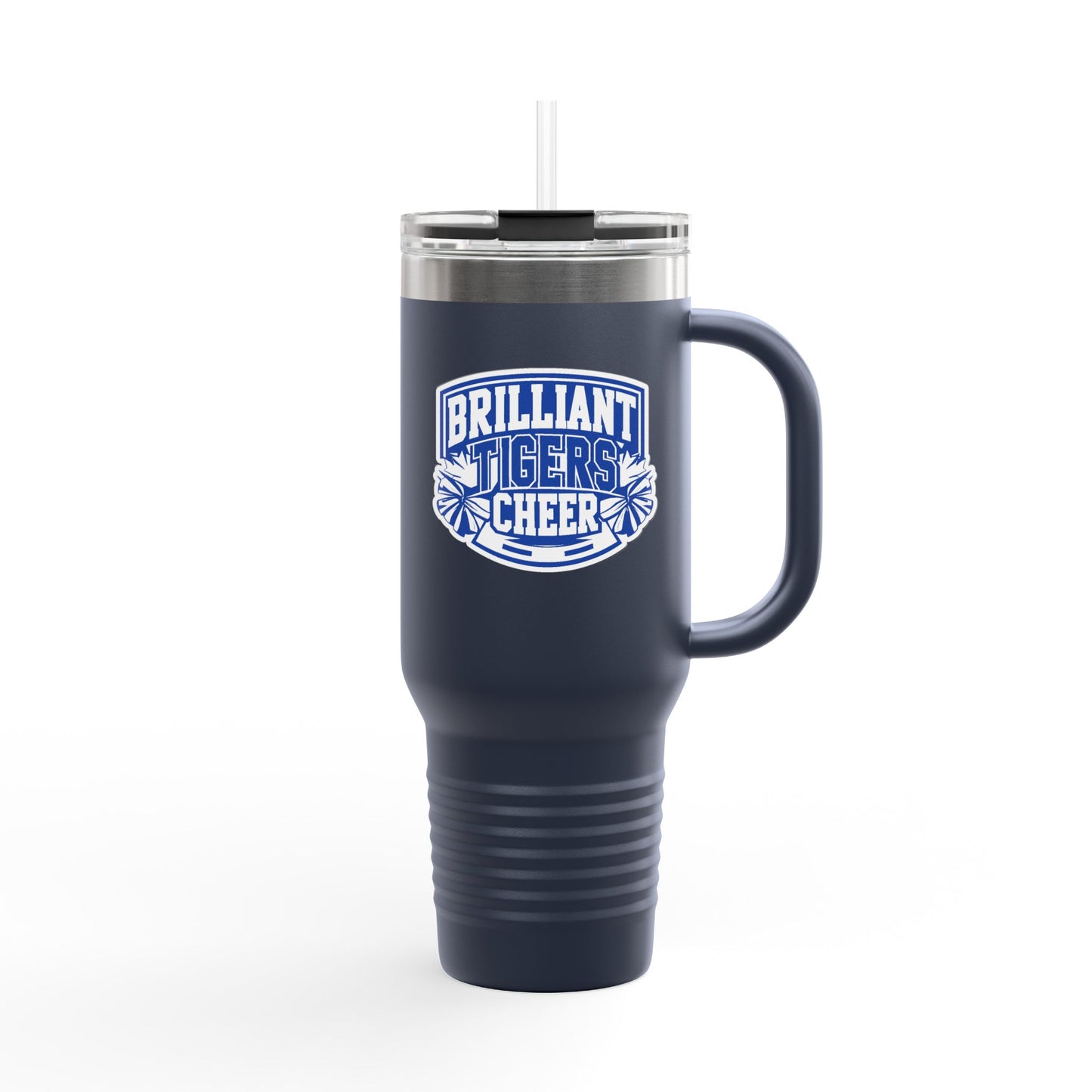 40oz Insulated Tumbler \ Brilliant Tigers Cheer \ BTC1