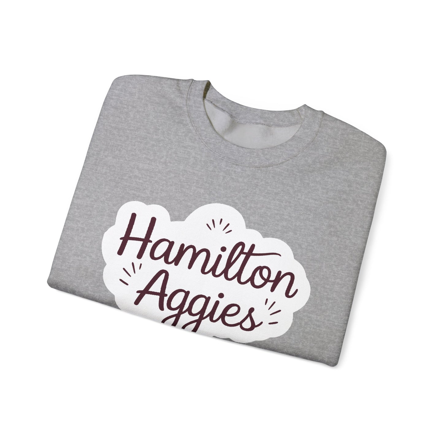 Adult Crewneck Sweatshirt \ Hamilton Aggies \ HAG1