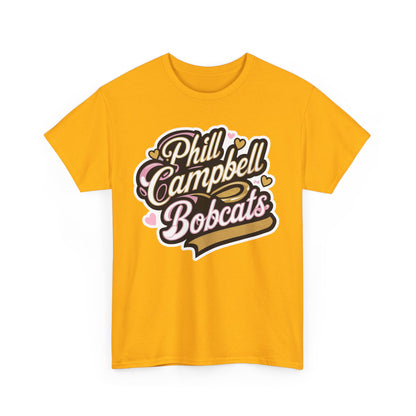 Adult Tee \ Phill Campbell Bobcats \ PCBG1