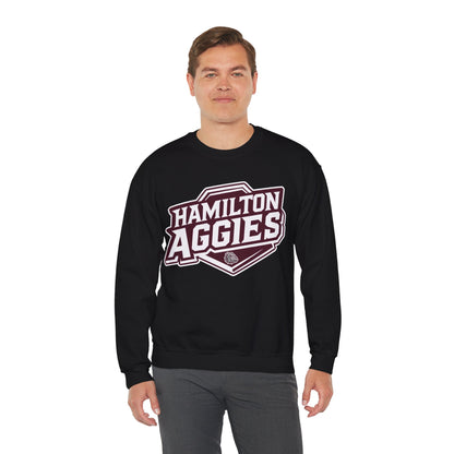 Adult Crewneck Sweatshirt \ Hamilton Aggies \ HA1