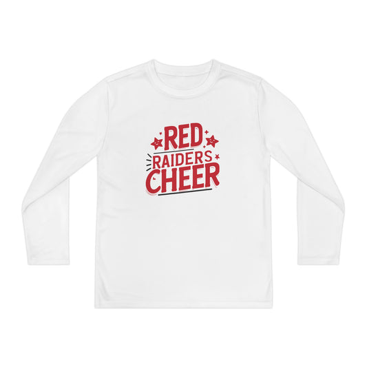 Youth Long Sleeve Tee \ Marion County Red Raiders Cheer \ MCC2