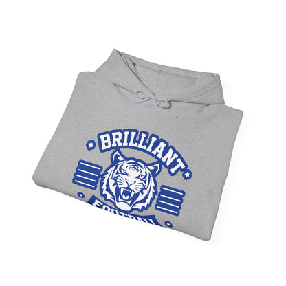 Adult Hoodie Sweatshirt \ Brilliant Tigers Football \ BTF2
