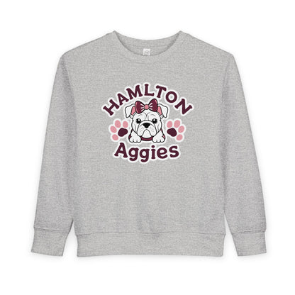 Toddler Crewneck Sweatshirt \ Hamilton Aggies \ HAG3