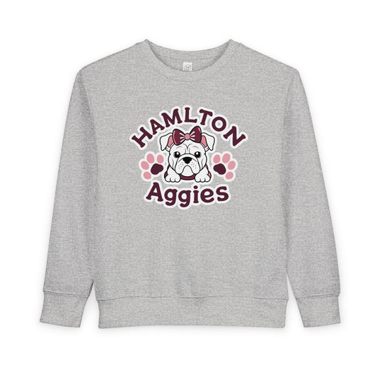 Toddler Crewneck Sweatshirt \ Hamilton Aggies \ HAG3