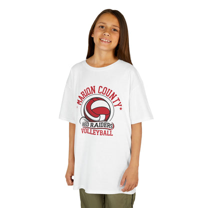 Youth Tee \ Marion County Red Raiders Volleyball \ MCV1