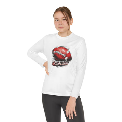 Youth Long Sleeve Tee \ Marion County Red Raiders Football \ MCF1