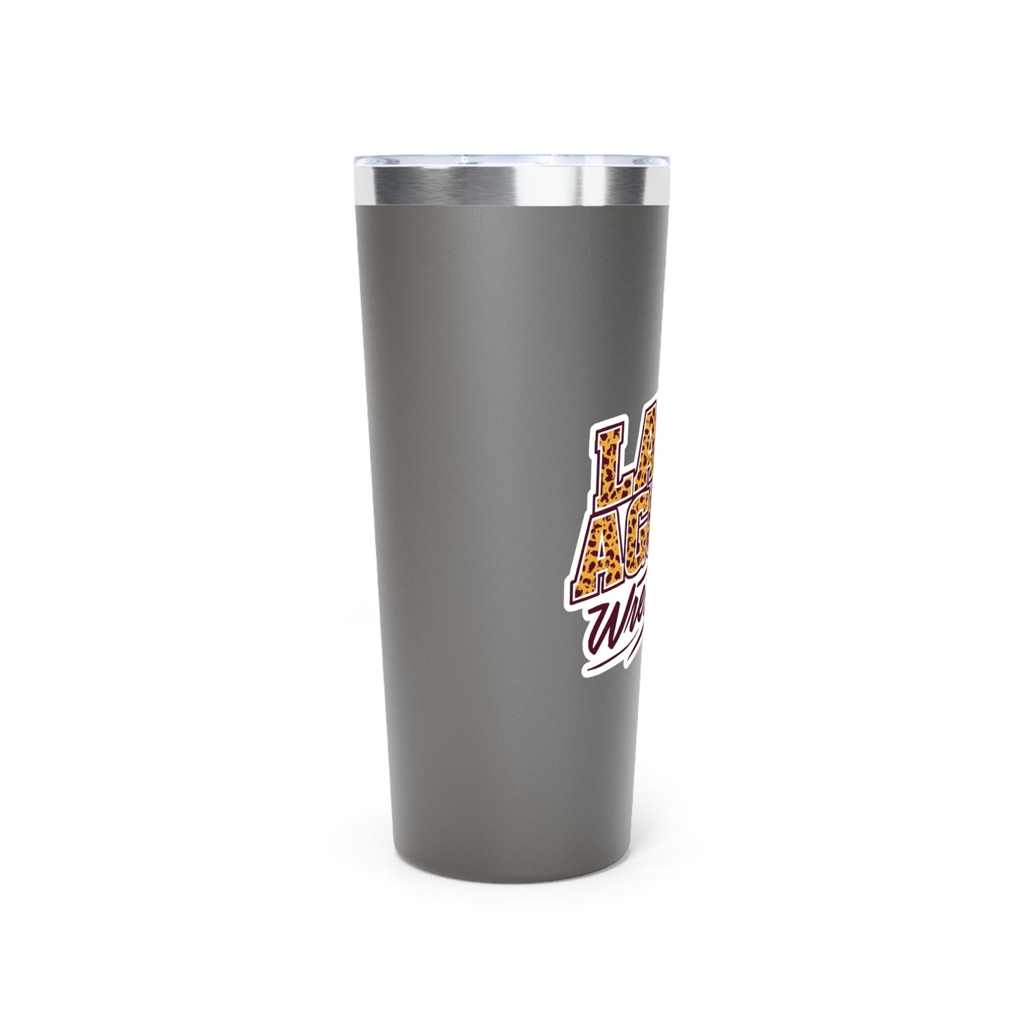 22oz Copper Insulated Tumbler \ Hamilton Aggies Wrestling \ HAWG3