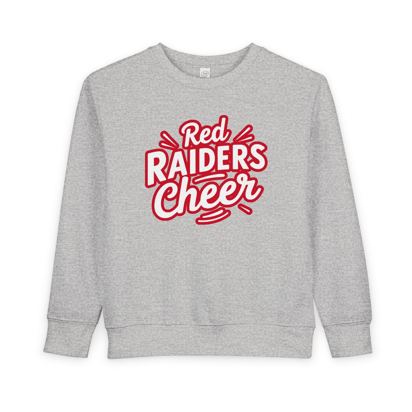 Toddler Crewneck Sweatshirt \ Marion County Red Raiders Cheer \ MCC1