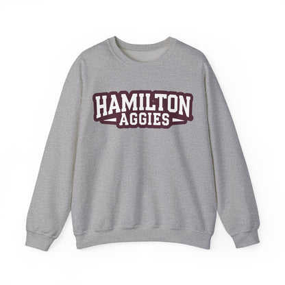 Adult Crewneck Sweatshirt \ Hamilton Aggies \ HA3