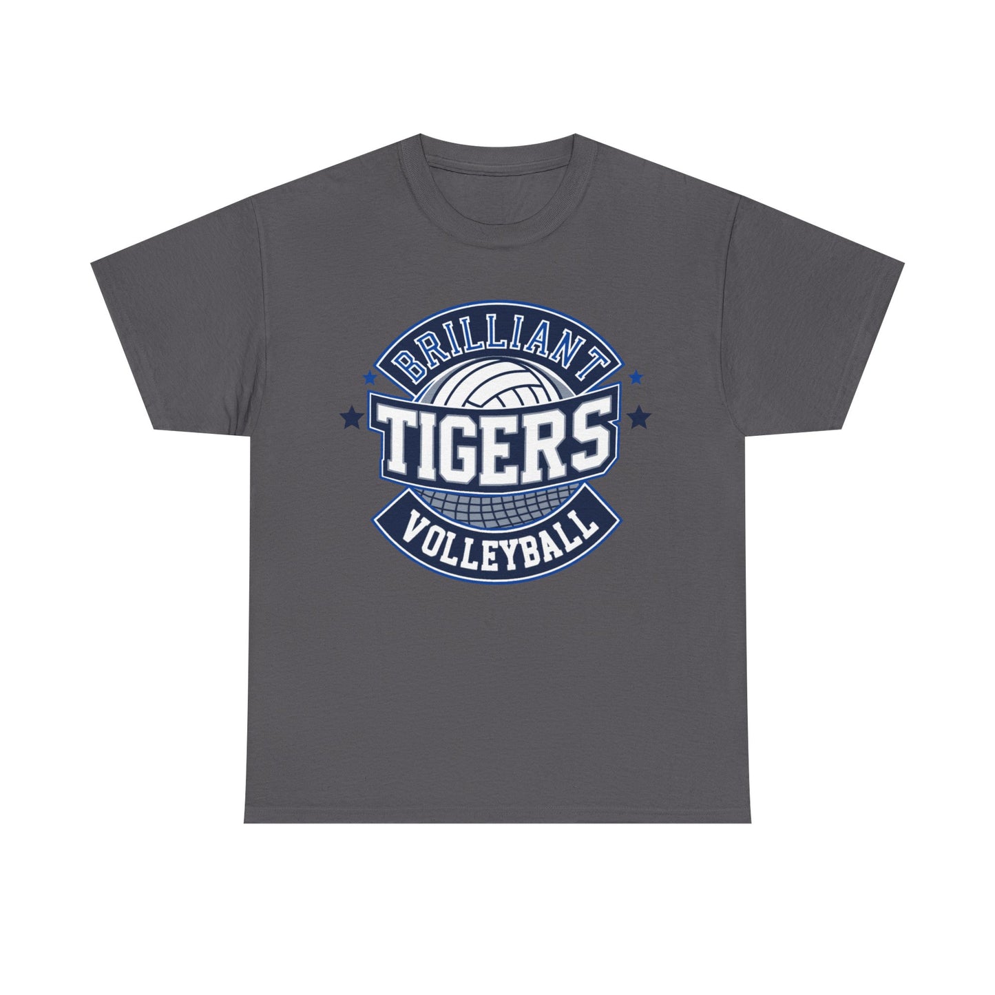 Adult Tee \ Brilliant Tigers Volleyball \ BTV1