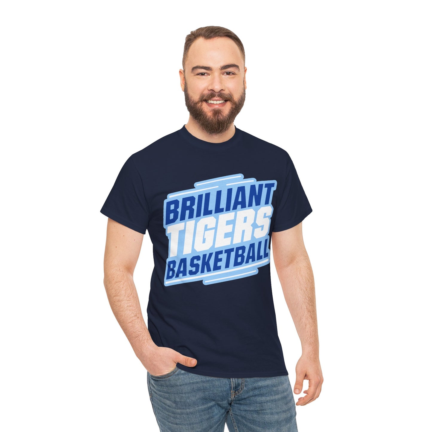 Adult Tee \ Brilliant Tigers Basketball \ BTBK2