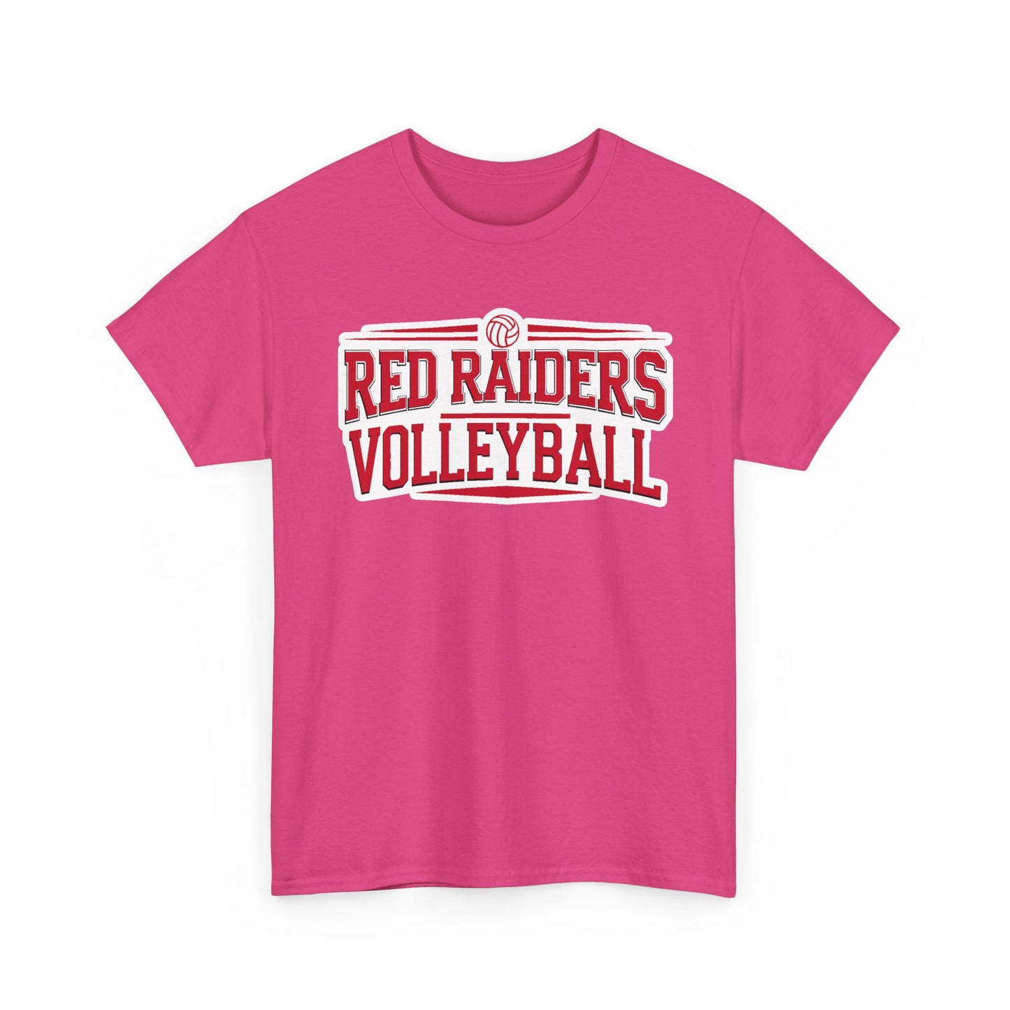 Adult Tee \ Marion County Red Raiders Volleyball \ MCV2