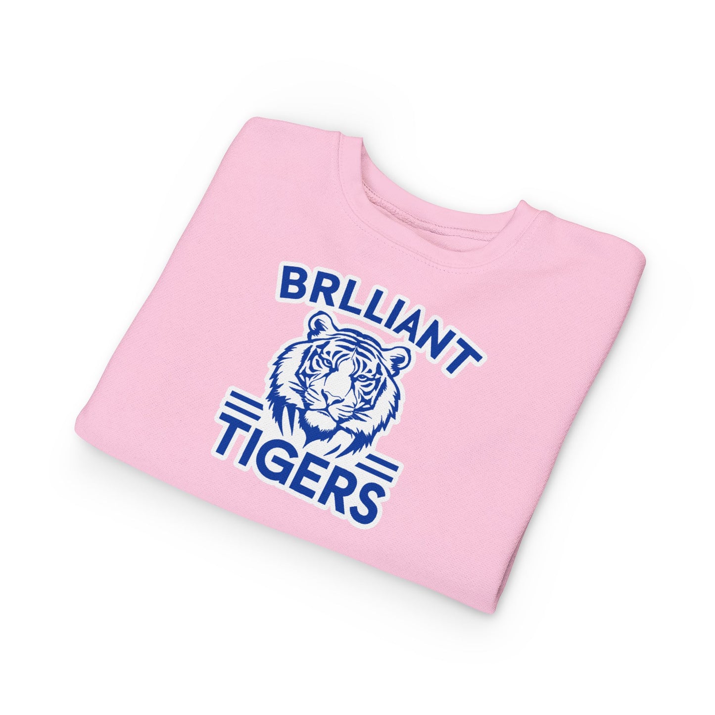 Toddler Crewneck Sweatshirt \ Brilliant Tigers \ BT1