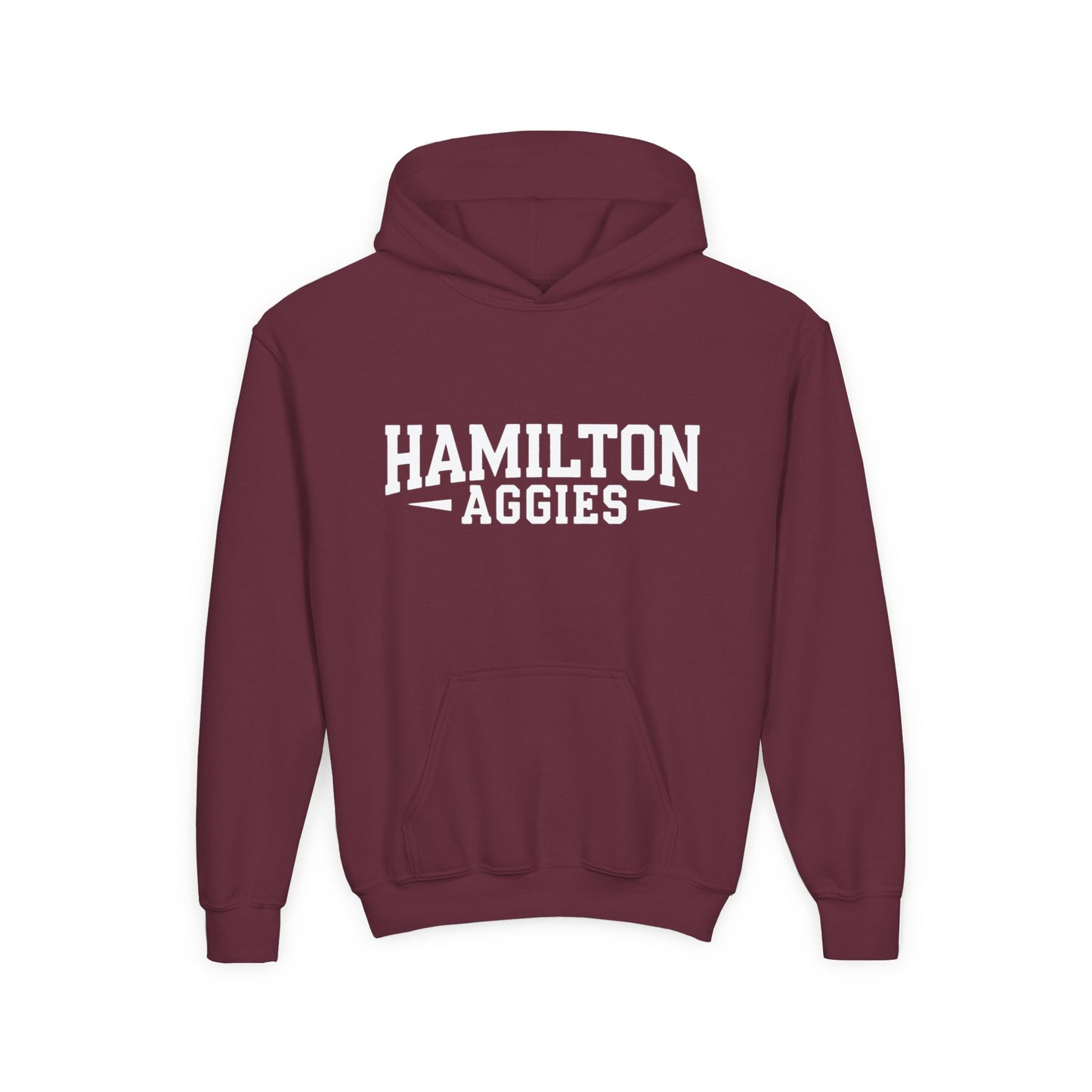 Youth Hoodie Sweatshirt \ Hamilton Aggies \ HA3