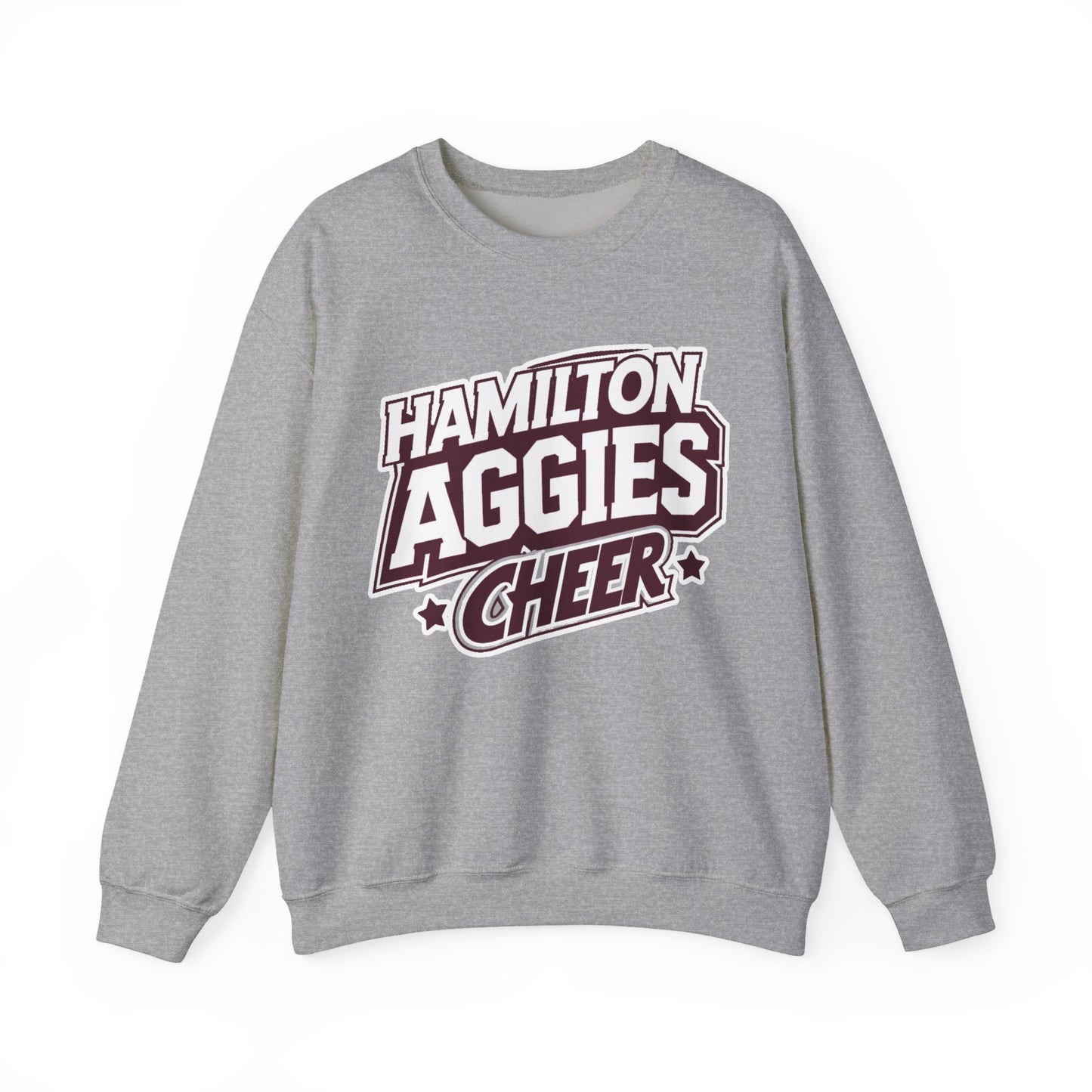 Adult Crewneck Sweatshirt \ Hamilton Aggies Cheer \ HAC1