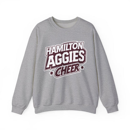 Adult Crewneck Sweatshirt \ Hamilton Aggies Cheer \ HAC1