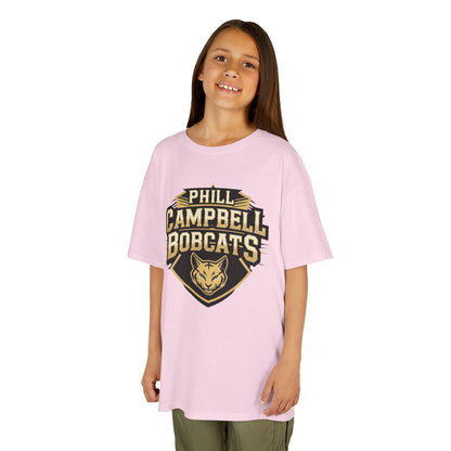 Youth Tee \ Phill Campbell Bobcats \ PCB1