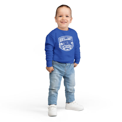 Toddler Crewneck Sweatshirt \ Brilliant Tigers Cheer \ BTC1