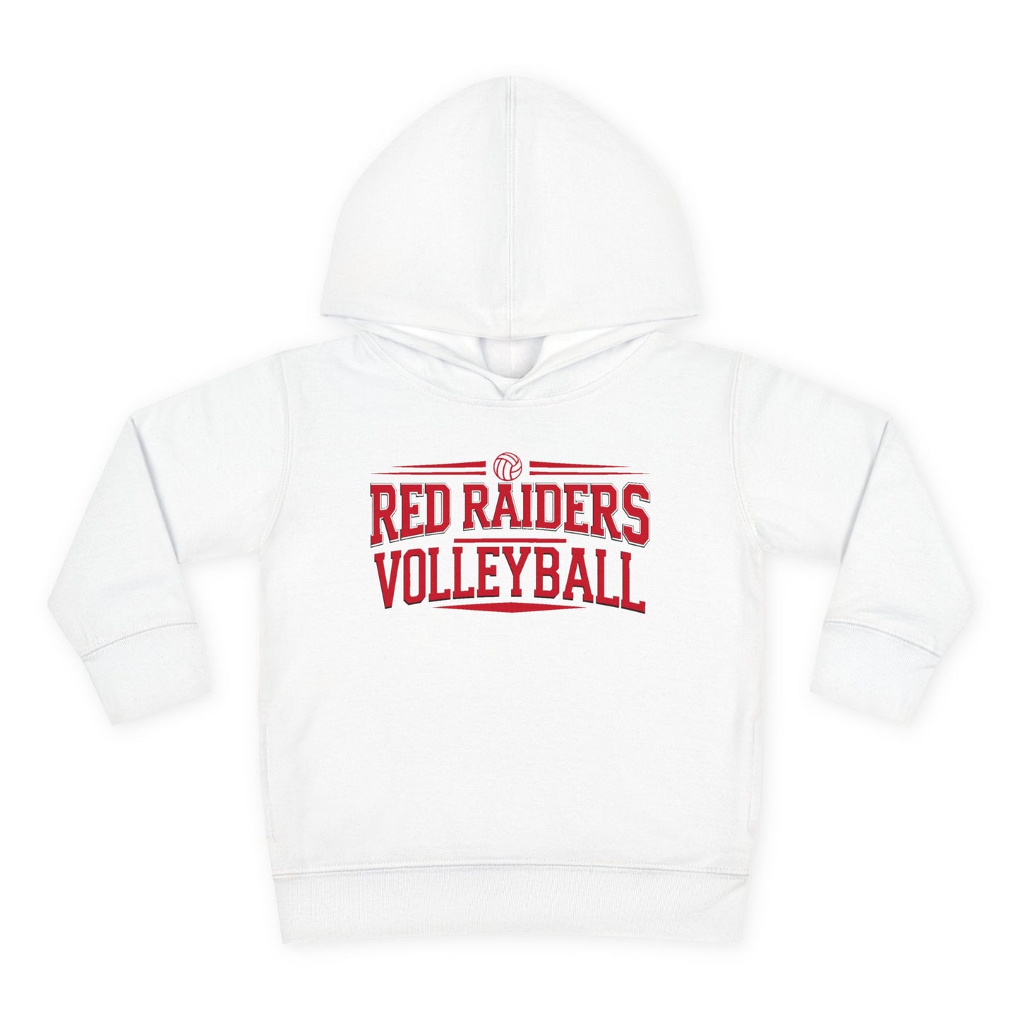 Toddler Hoodie Sweatshirt \ Marion County Red Raiders Volleyball \ MCV2