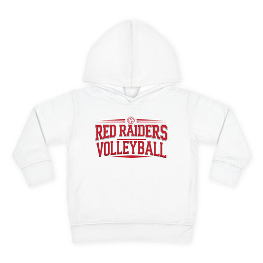 Toddler Hoodie Sweatshirt \ Marion County Red Raiders Volleyball \ MCV2