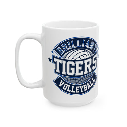Coffee Mug \ Brilliant Tigers Volleyball \ BTV1
