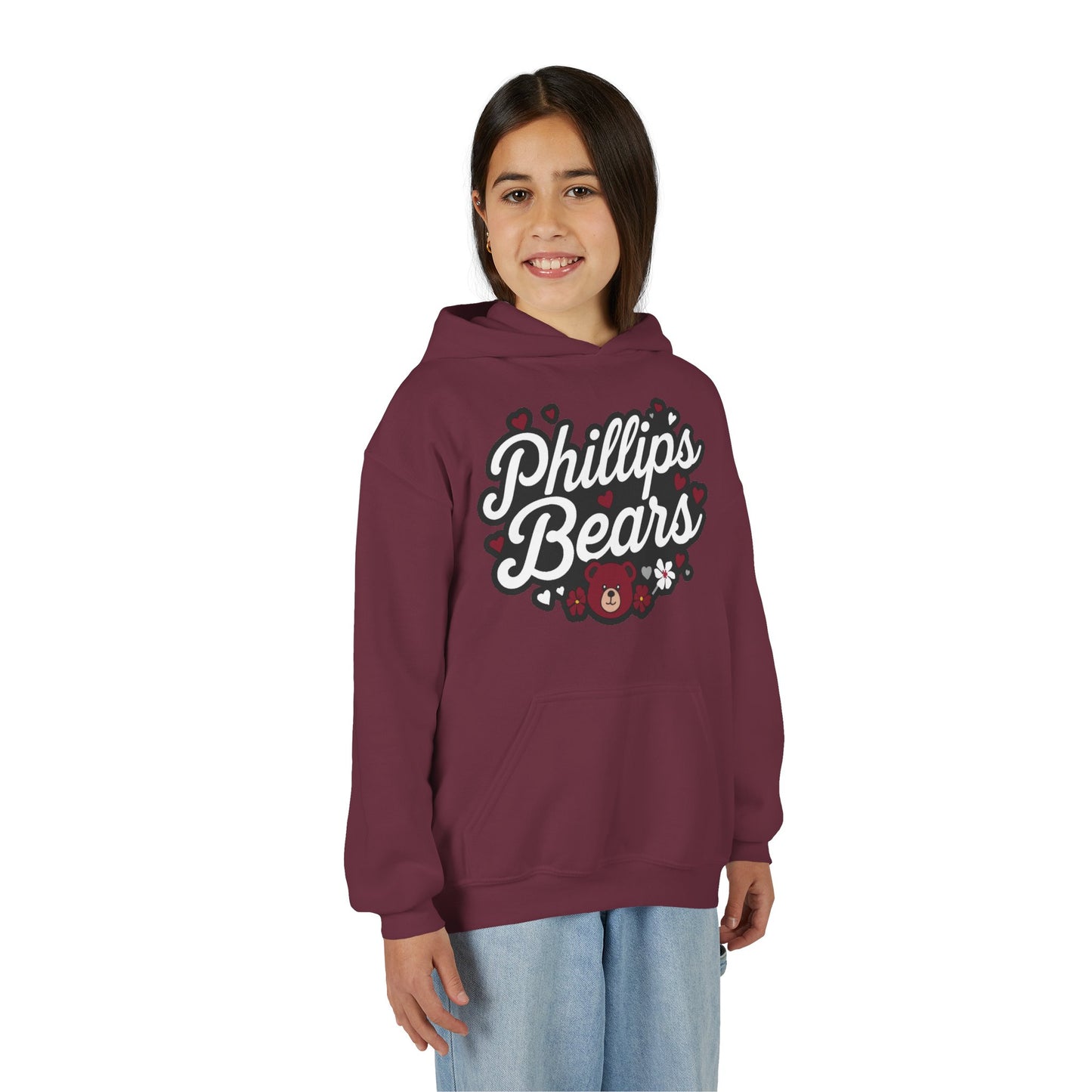 Youth Hoodie Sweatshirt \ Phillip's Bears \ PBG1