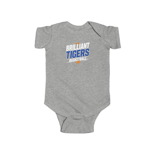 Short Sleeve Baby Bodysuit \ Brilliant Tigers Basketball \ BTBK1