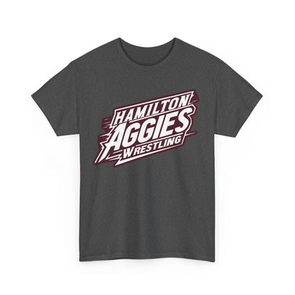 Adult Tee \ Hamilton Aggies Wrestling \ HAW1