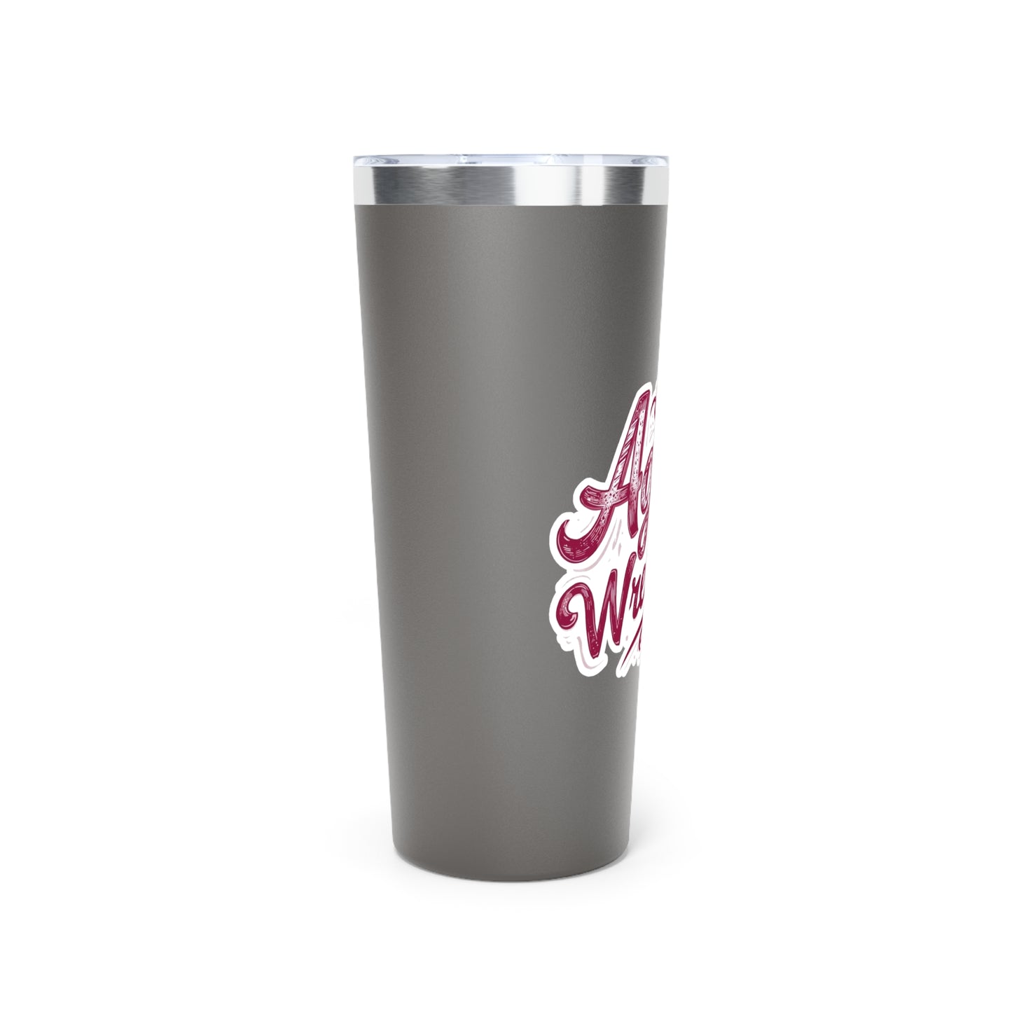 22oz Copper Insulated Tumbler \ Hamilton Aggies Wrestling \ HAWG2