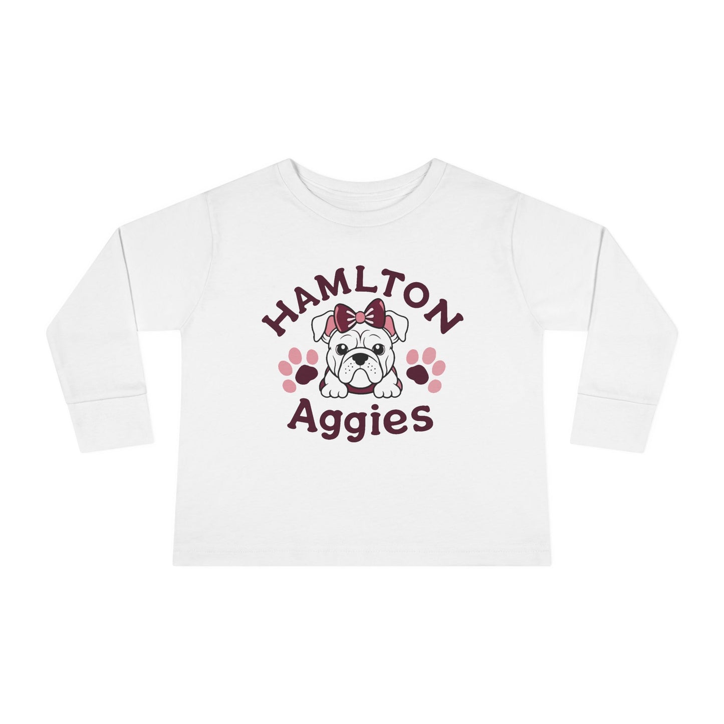 Toddler Long Sleeve Tee \ Hamilton Aggies \ HAG3