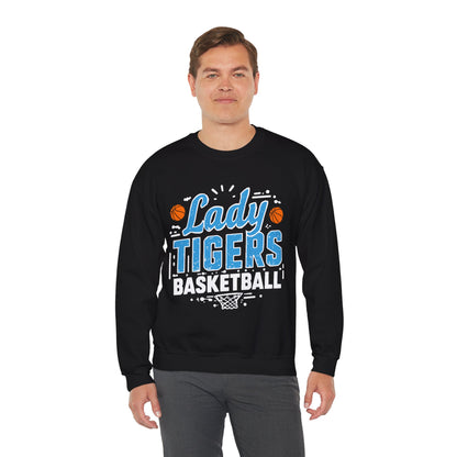Adult Crewneck Sweatshirt \ Brilliant Tigers Basketball \ BTBKG1