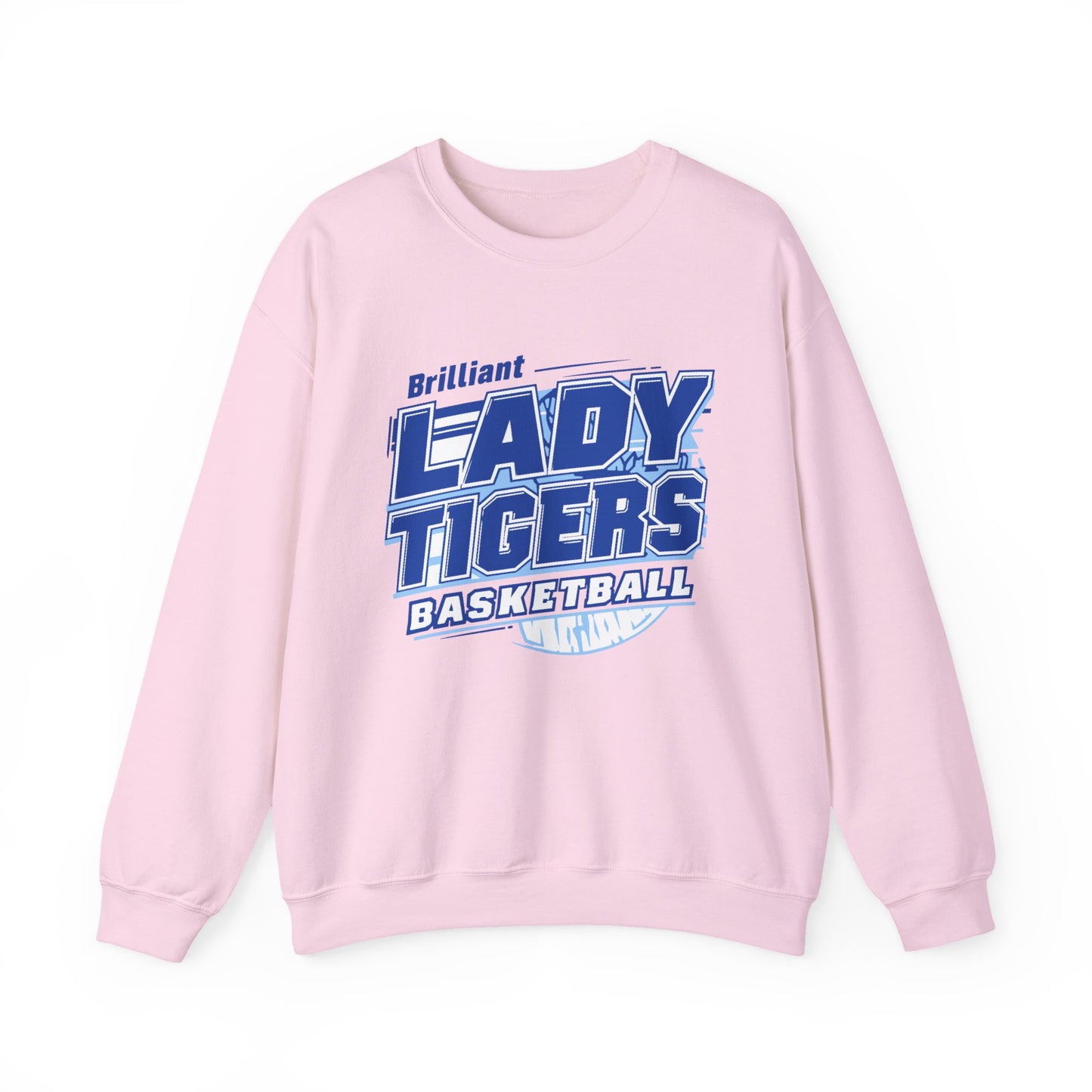 Adult Crewneck Sweatshirt \ Brilliant Tigers Basketball \ BTBKG2