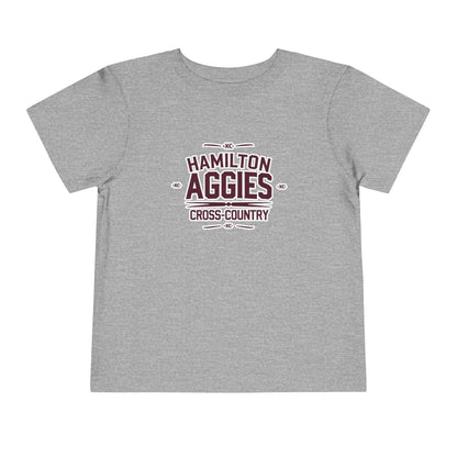 Toddler Tee \ Hamilton Aggies Cross-Country \ HCC1