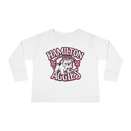 Toddler Long Sleeve Tee \ Hamilton Aggies \ HAG4