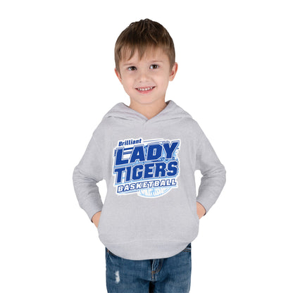 Toddler Hoodie Sweatshirt \ Brilliant Tigers Basketball \ BTBKG2