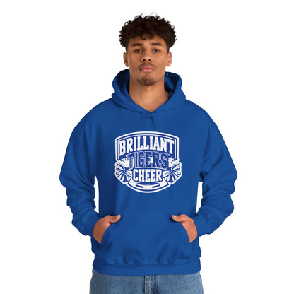 Adult Hoodie Sweatshirt \ Brilliant Tigers Cheer \ BTC1