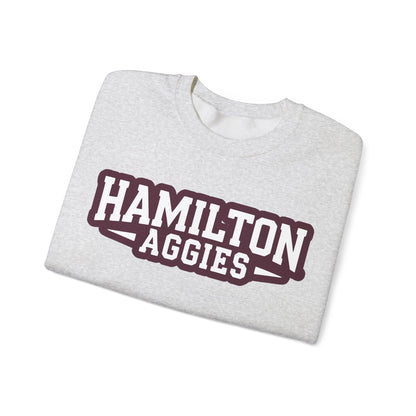 Adult Crewneck Sweatshirt \ Hamilton Aggies \ HA3