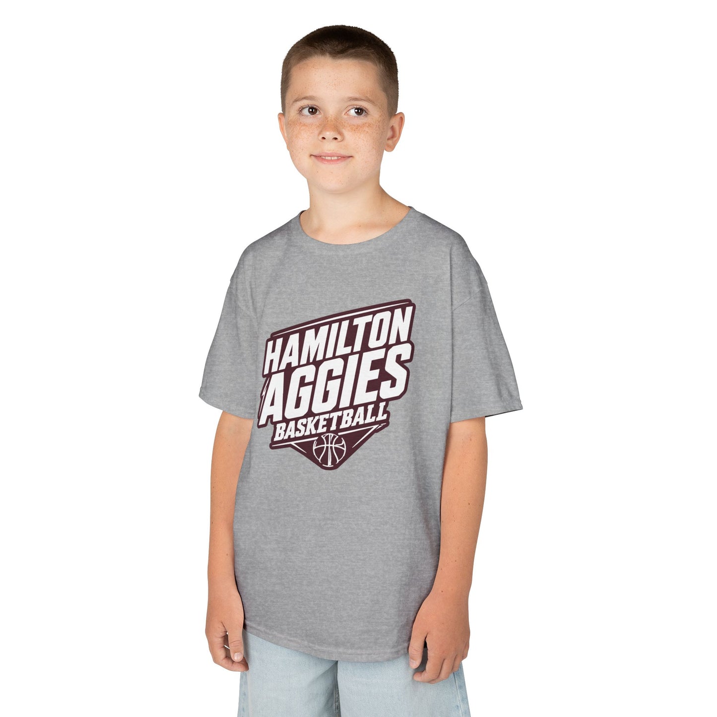 Youth Tee \ Hamilton Aggies Basketball \ HABB2
