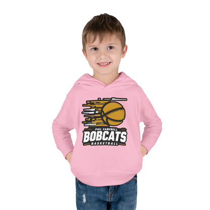 Toddler Hoodie Sweatshirt \ Phil Campbell Bobcats Basketball \ PCBBK2