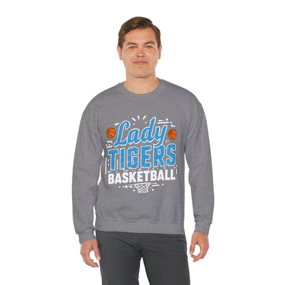 Adult Crewneck Sweatshirt \ Brilliant Tigers Basketball \ BTBKG1