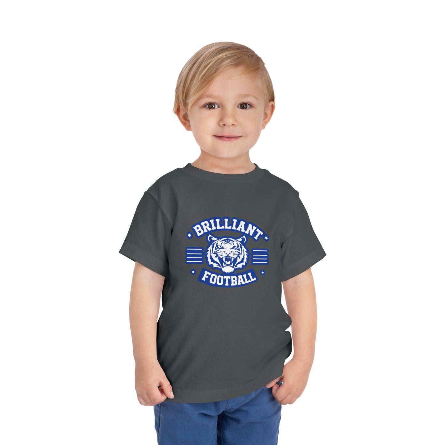 Toddler Tee \ Brilliant Tigers Football \ BTF2