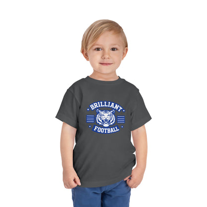 Toddler Tee \ Brilliant Tigers Football \ BTF2