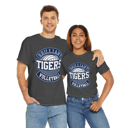 Adult Tee \ Brilliant Tigers Volleyball \ BTV1