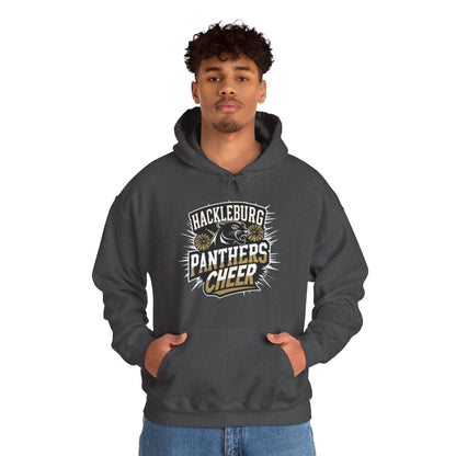 Adult Hoodie Sweatshirt \ Hackleburg Panthers Cheer \ HPC1